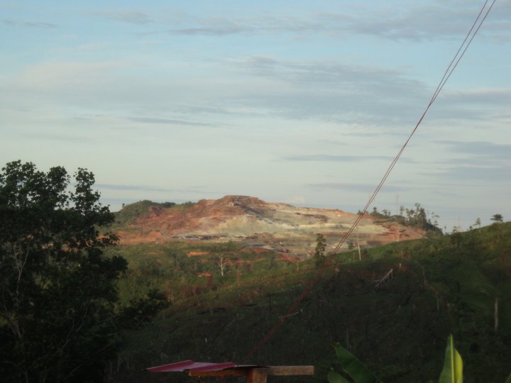 The sacred mountain of Canatuan as mined by TVI