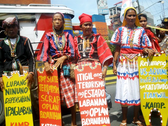 Indigenous peoples march on World Indigenous Peoples Day