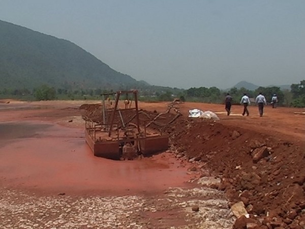 Red mud pond at Lanjigarh