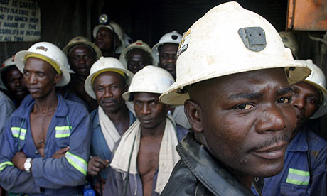 Zambian copper workers