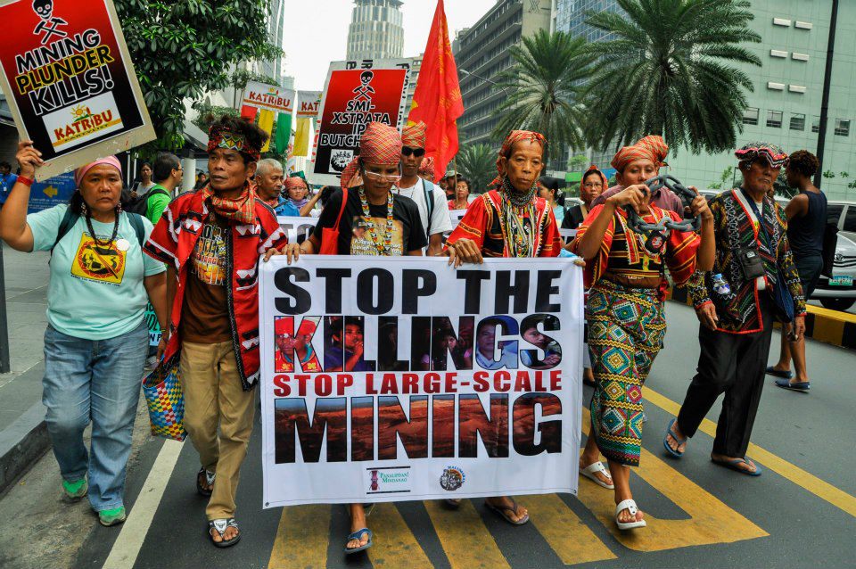 Demonstrators commemorate 2012 Human Rights Day in Philippines capital, Manila