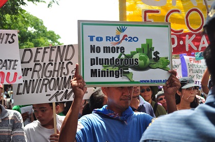 Rio+20 protest